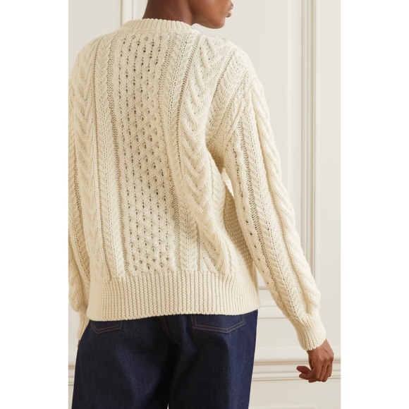 &Daughter Sweaters - &Daughter Crewneck Chunky Wool Sweater - Small